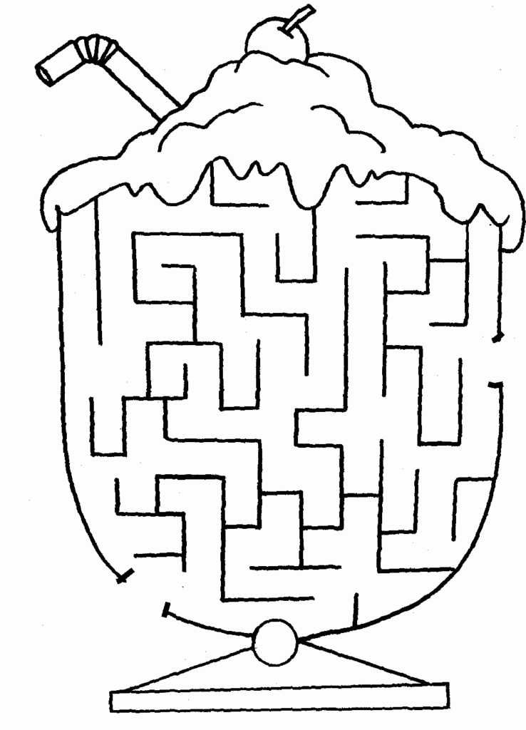 Easy Mazes Printable Mazes For Kids Best Coloring Pages For Kids