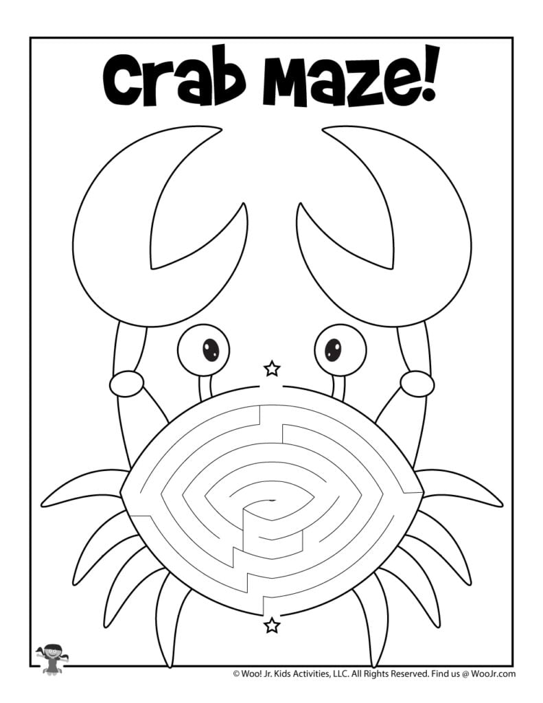 Printable Summer Mazes