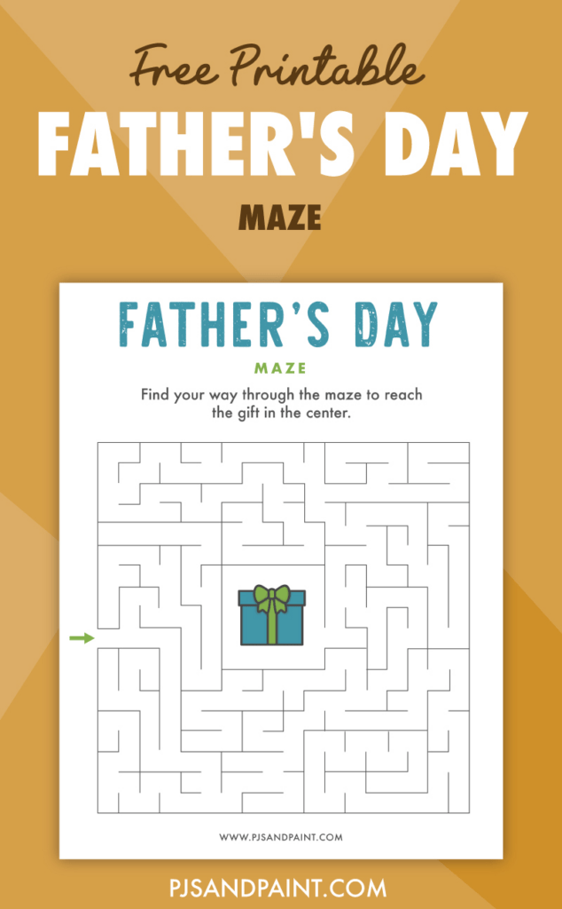 Printable Father's Day Mazes