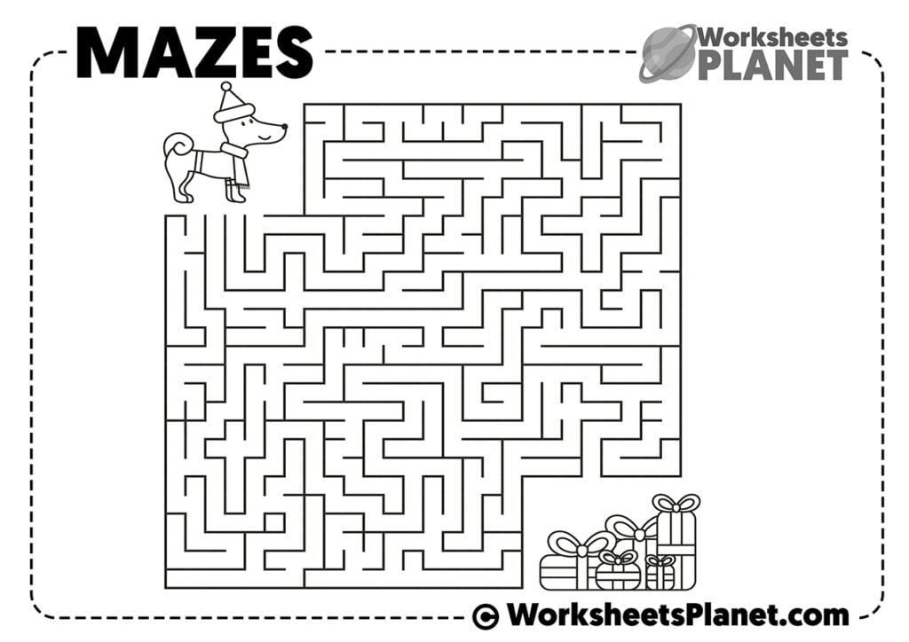 Free Printable Mazes For Kids Pdf