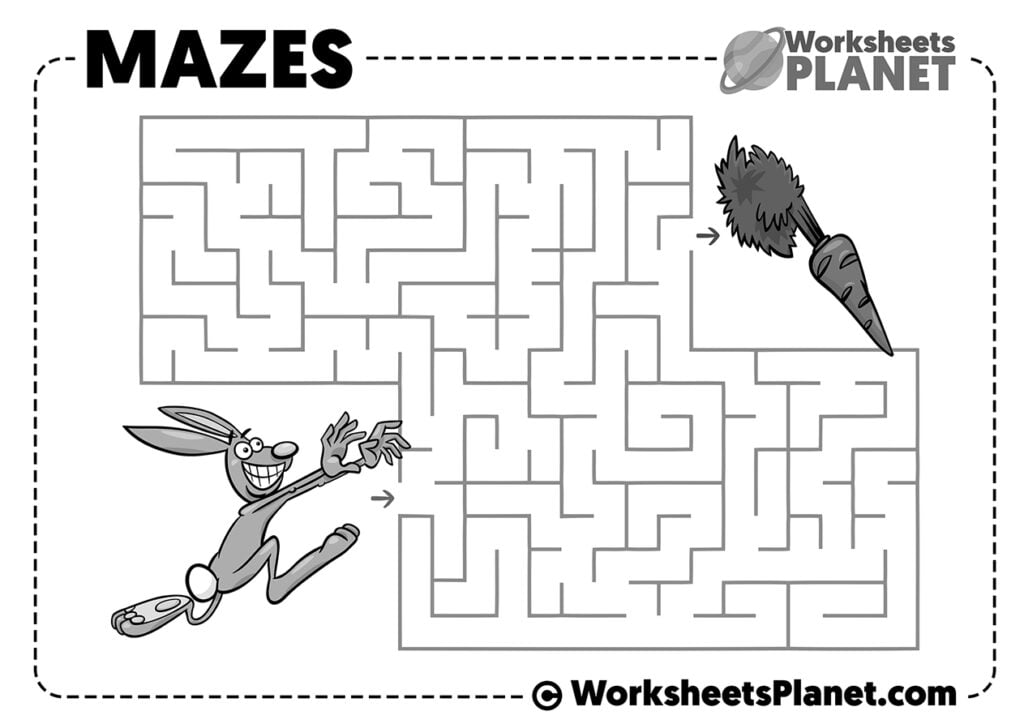 Free Easy Printable Mazes For Kids Download The FREE PACK