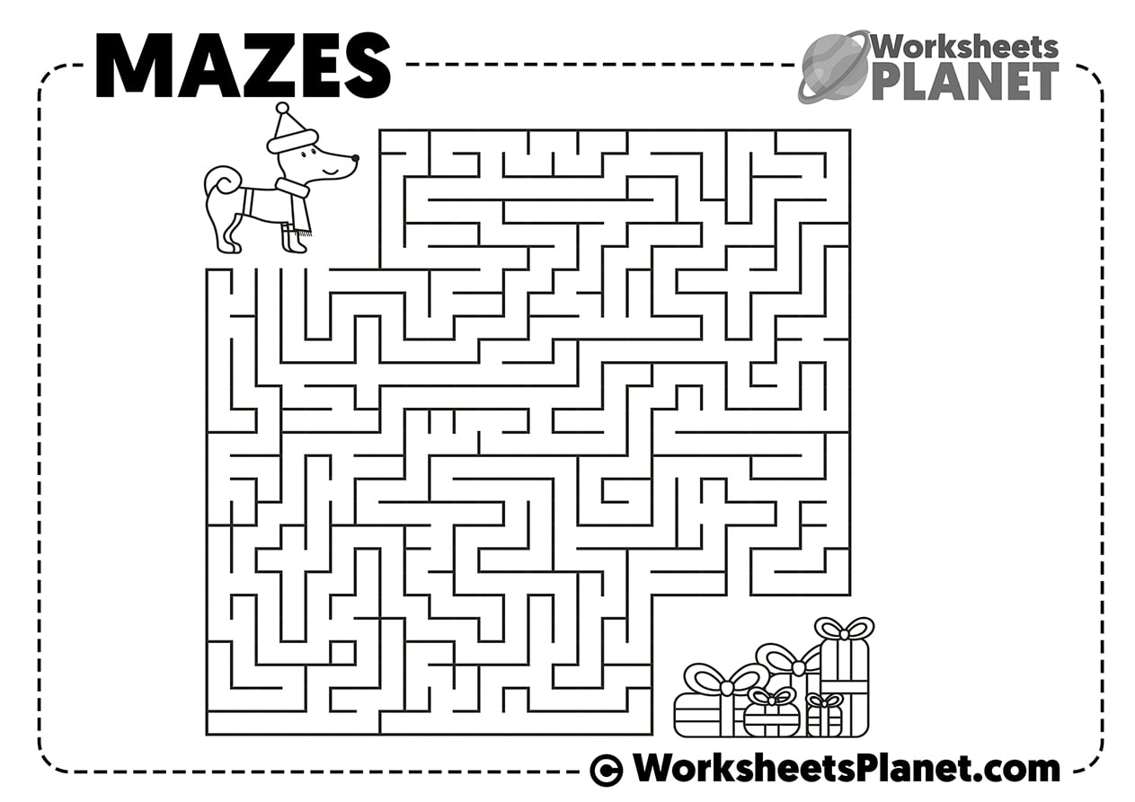 Printable Mazes For Kids Pdf Printable Mazes For Kids Pdf