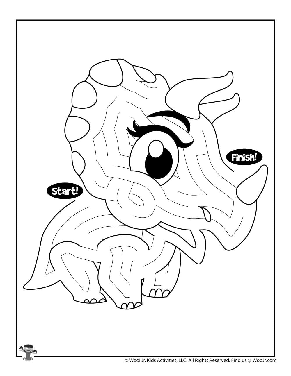 Free Printable Dinosaur Maze For Kids Woo Jr Kids Activities Children s Publishing Free Printable Dinosaur Maze For Kids Woo Jr Kids Activities Children s Publishing