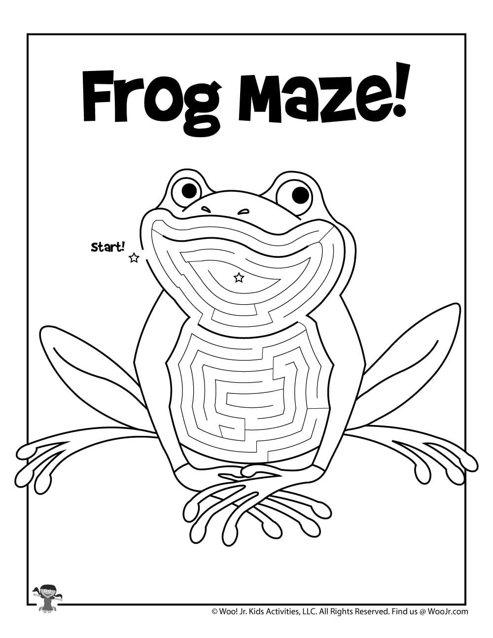Printable Animal Mazes Printable Animal Mazes
