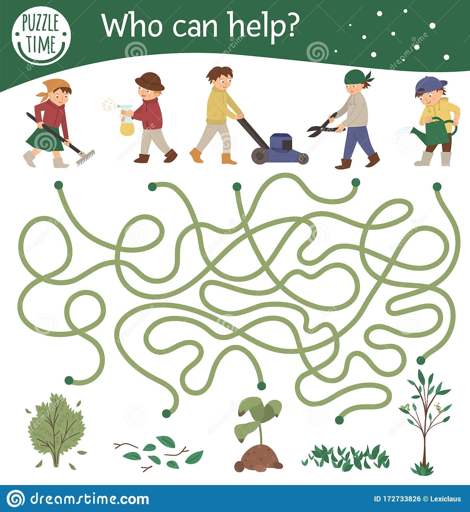 Printable Garden Maze Printable Garden Maze