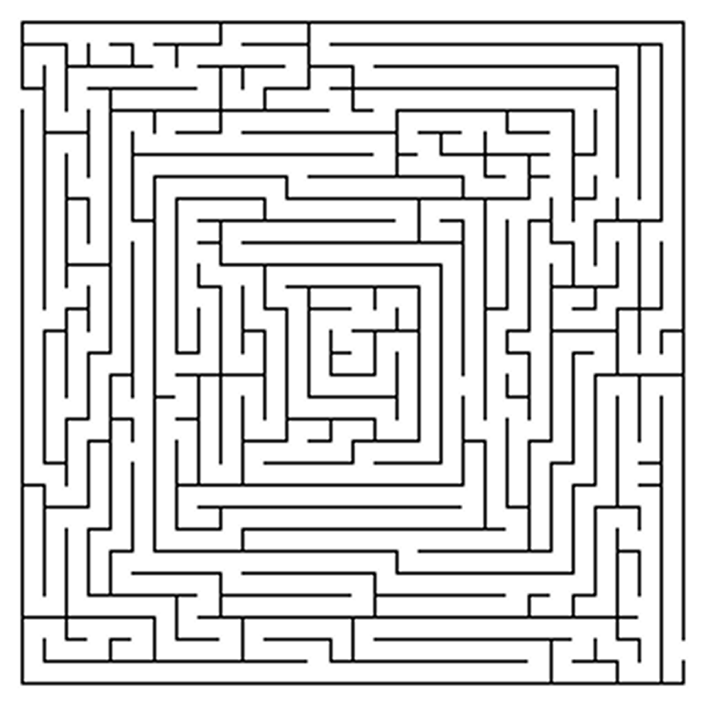 Printable Mazes Difficult