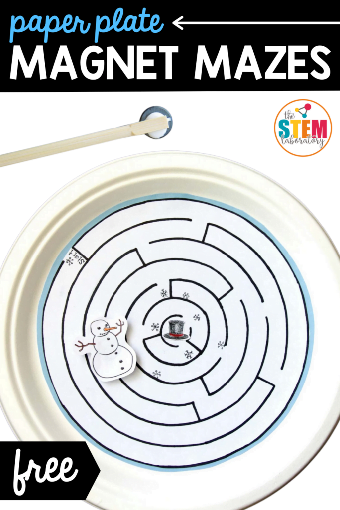 Magnetic Paper Plate Maze The Stem Laboratory