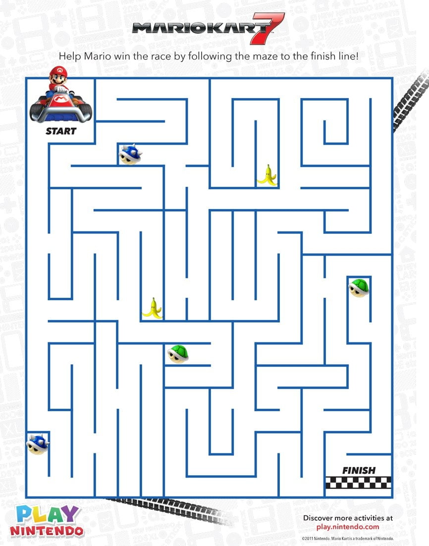 Printable Maze Games Printable Maze Games