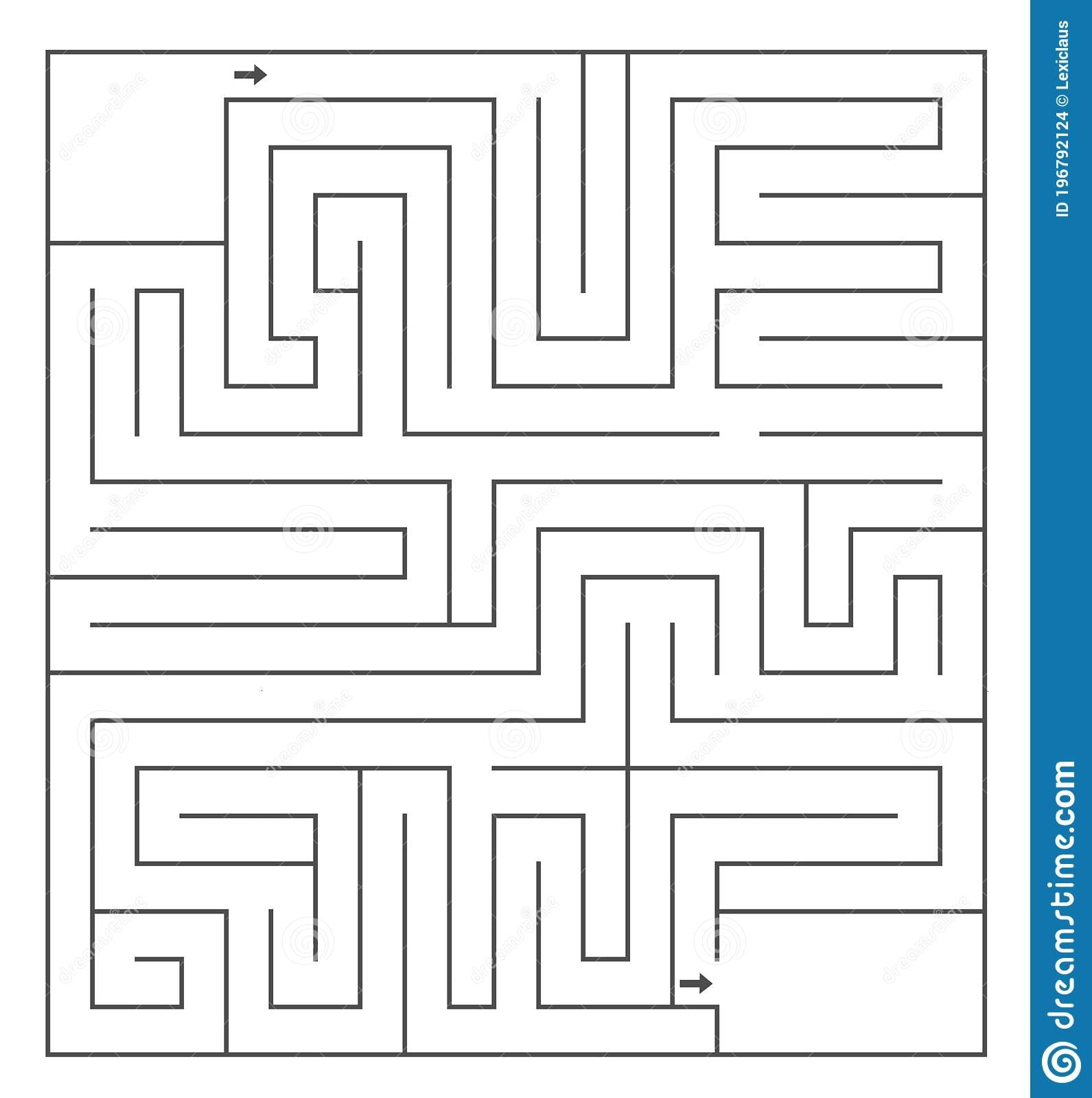Printable Blank Maze Printable Blank Maze